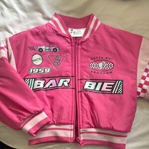Barbie Pink Racing Jacket